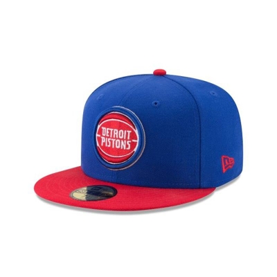 Sapca New Era Detroit Pistons NBA 2Tone 59FIFTY Fitted - Albastri